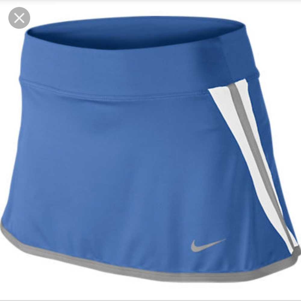 Nike Dri Fit Skirt Skort Size L Blue